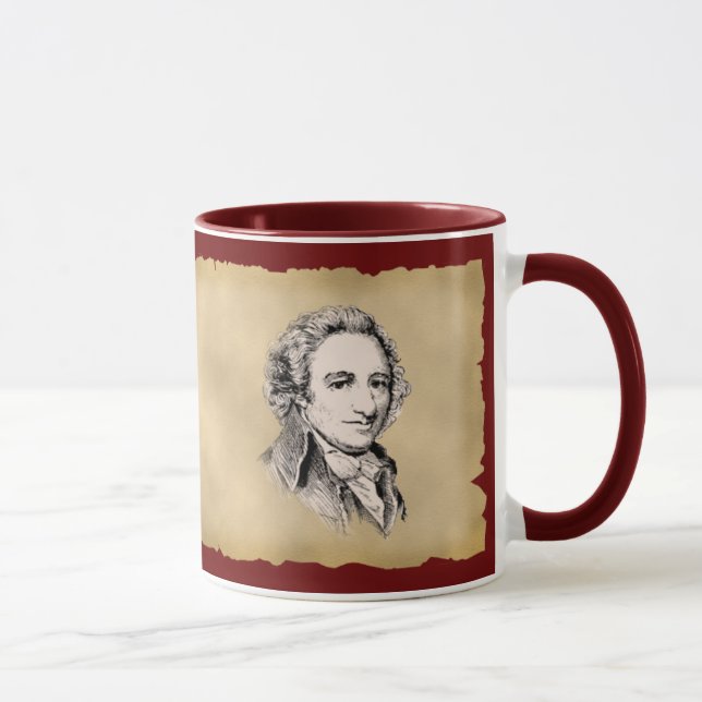 Thomas Paine Coffee Mug (Right)