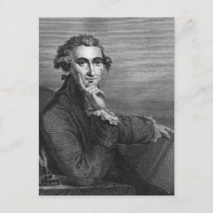 Thomas Paine, engraved by William Angus, 1791 Postcard