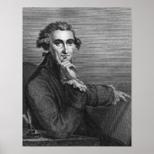 Thomas Paine, engraved by William Angus, 1791 Poster