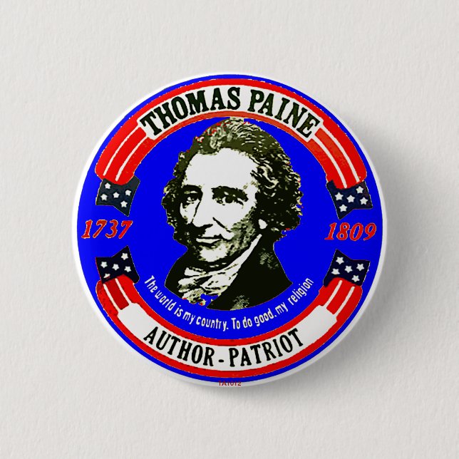 Thomas Paine RWB - Button (Front)