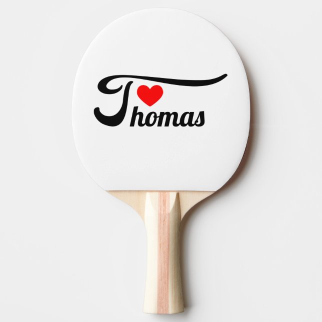 Thomas Ping Pong Paddle (Front)
