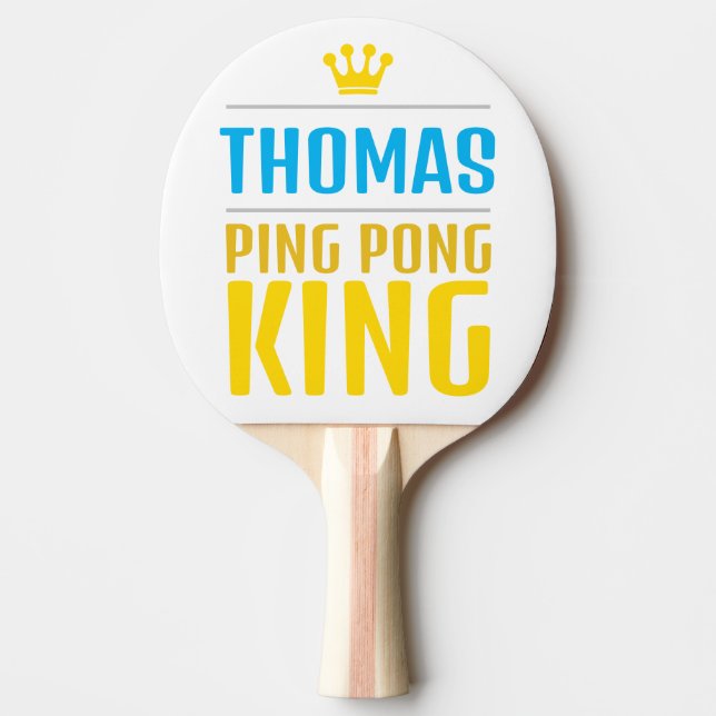 Thomas Ping Pong Paddle (Front)