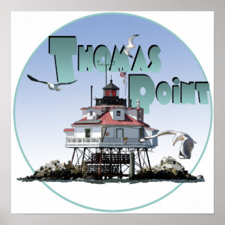 Thomas Point Lighthouse Poster