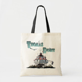 Thomas Point Lighthouse Tote Bag