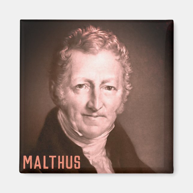Thomas R. Malthus Magnet (Front)