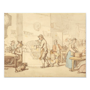 Thomas Rowlandson - Interior of an Inn Photo Print