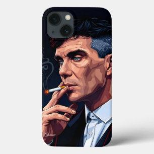 Thomas Shelby: Peaky Blinders Vintage Smoke Art Ca iPhone 13 Case