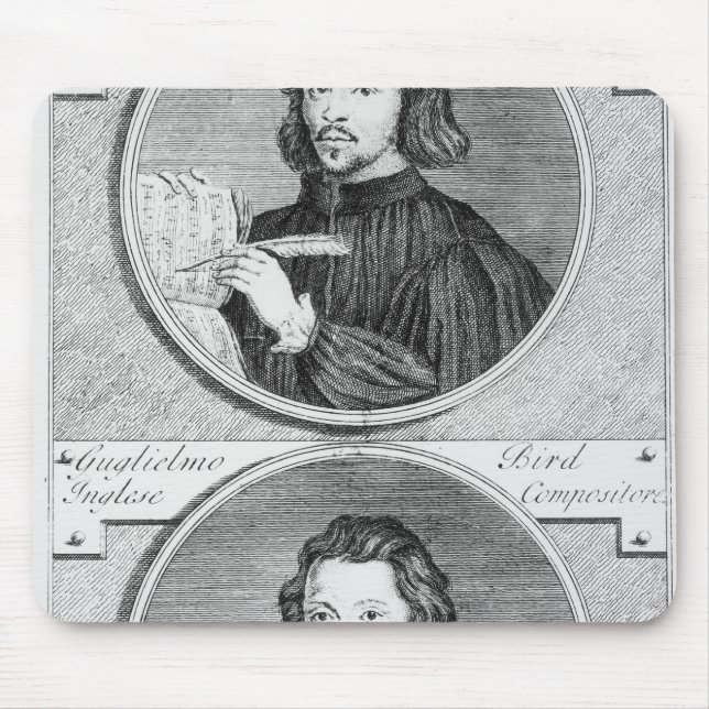 Thomas Tallis and William Byrd Mouse Mat (Front)