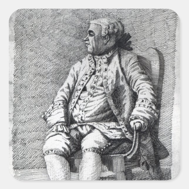 Thomas Townshend, 1st Viscount Sydney Square Sticker (Front)