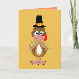 Thomas Turkey Personalised Thanksgiving Card