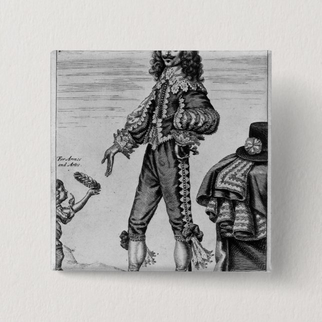 Thomas Urquhart, 1641 15 Cm Square Badge (Front)