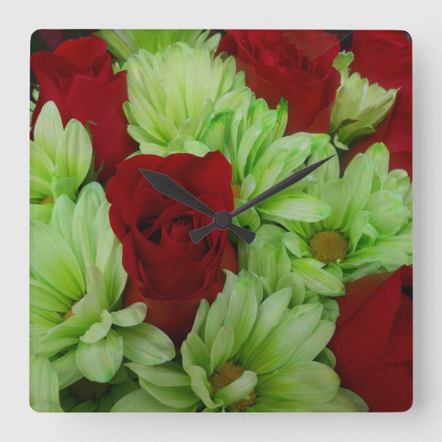 Thomasse Square Wall Clock (Front)