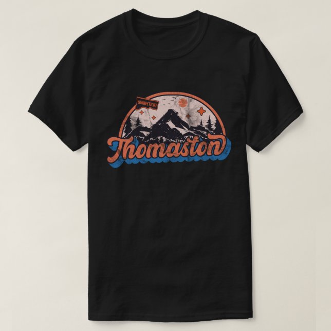 Thomaston, Connecticut T-Shirt (Design Front)