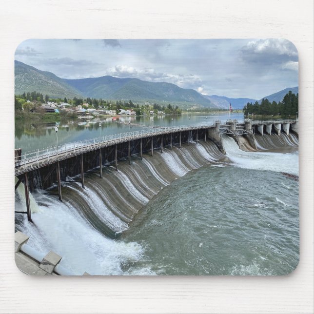 Thompson Falls Dam Mouse Mat (Front)