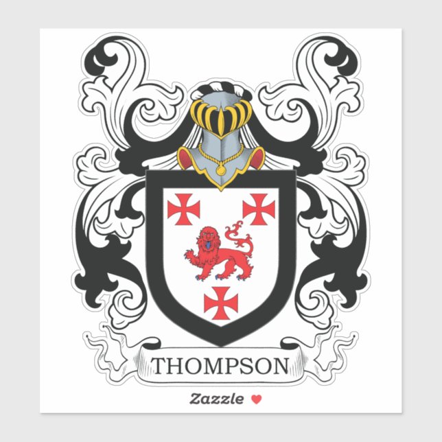 Thompson Family Crest (Sheet)