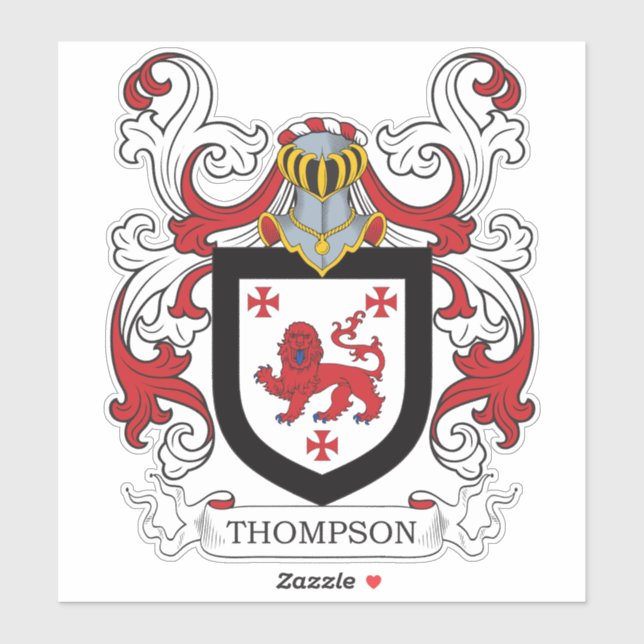 Thompson Family Crest (Sheet)