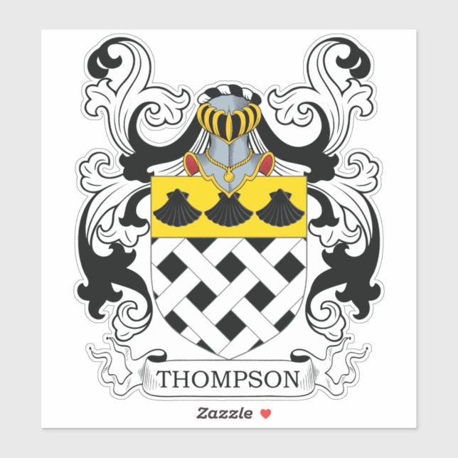 Thompson Family Crest (Sheet)