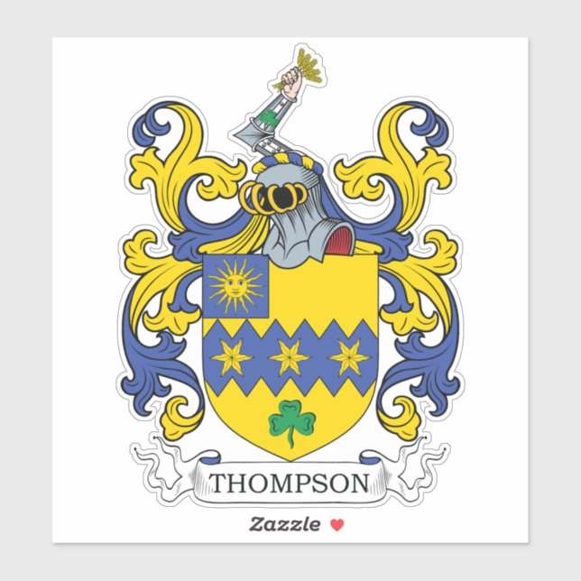 Thompson Family Crest (Sheet)