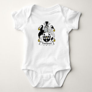 Thompson Family Crest Baby Bodysuit