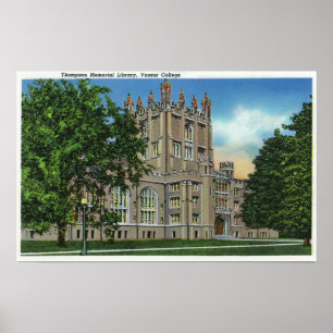 Thompson Memorial Library, Vassar College Poster