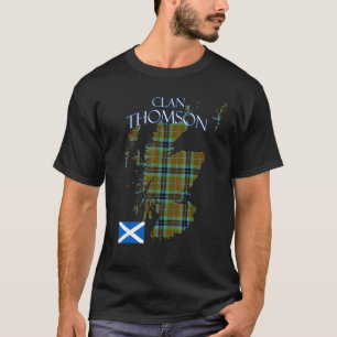 Thompson Scottish Clan Tartan Scotland T-Shirt