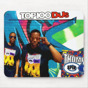 THOMPSON SPIN TWINS ( OFFICIAL MERCHANDISE) TOUR MOUSE MAT