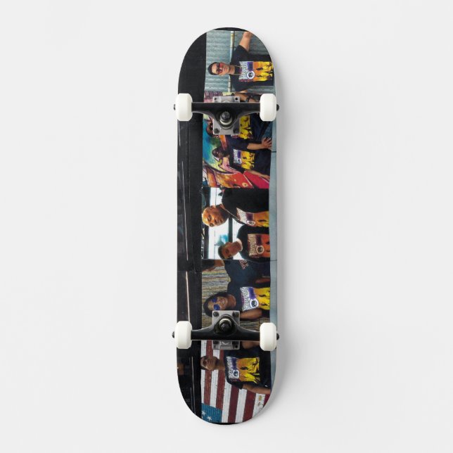THOMPSON SPIN TWINS ( OFFICIAL MERCHANDISE) TOUR SKATEBOARD (Front)