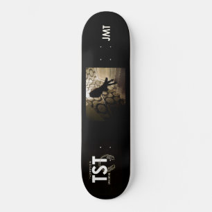THOMPSON SPIN TWINS ( OFFICIAL MERCHANDISE) TOUR SKATEBOARD