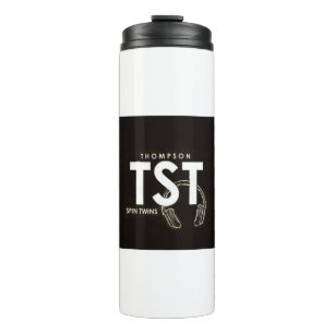 THOMPSON SPIN TWINS ( OFFICIAL MERCHANDISE) TOUR THERMAL TUMBLER