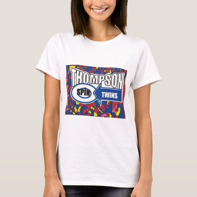 Thompson Spin Twins. T-Shirt (Front)
