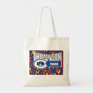 Thompson Spin Twins. Tote Bag