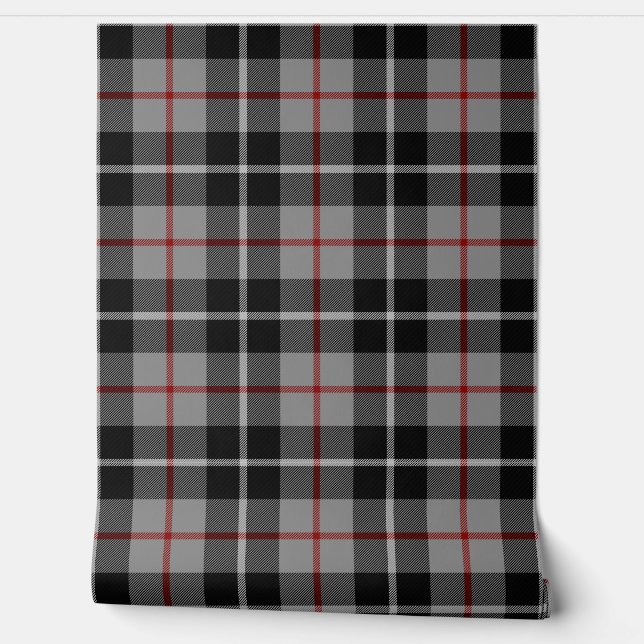 Thompson Tartan Plaid Scottish Clan Wallpaper (Unrolling)