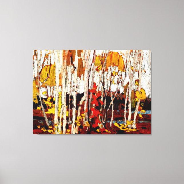 Thomson - Autumn Birches Canvas Print (Front)