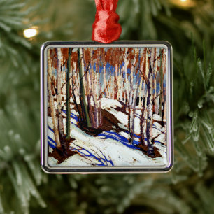 Thomson - Early Spring, Canoe Lake Metal Tree Decoration