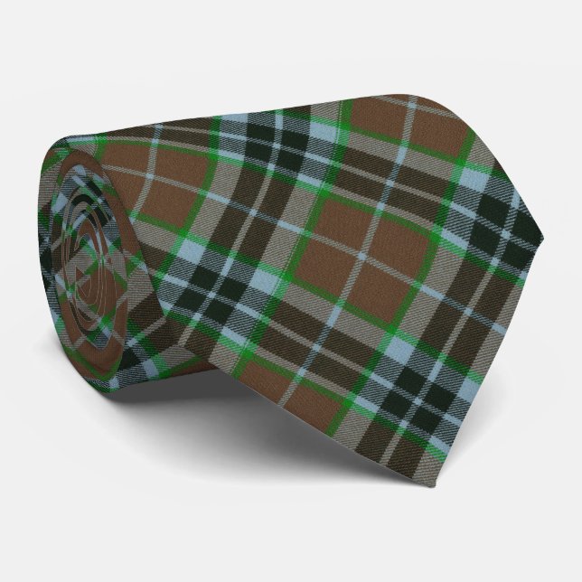 Thomson Hunting Ancient Original Scottish Tartan Tie (Rolled)