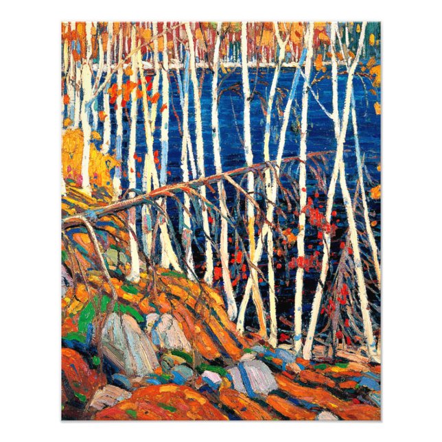 Thomson - In the Northland, fine art painting Photo Print (Front)