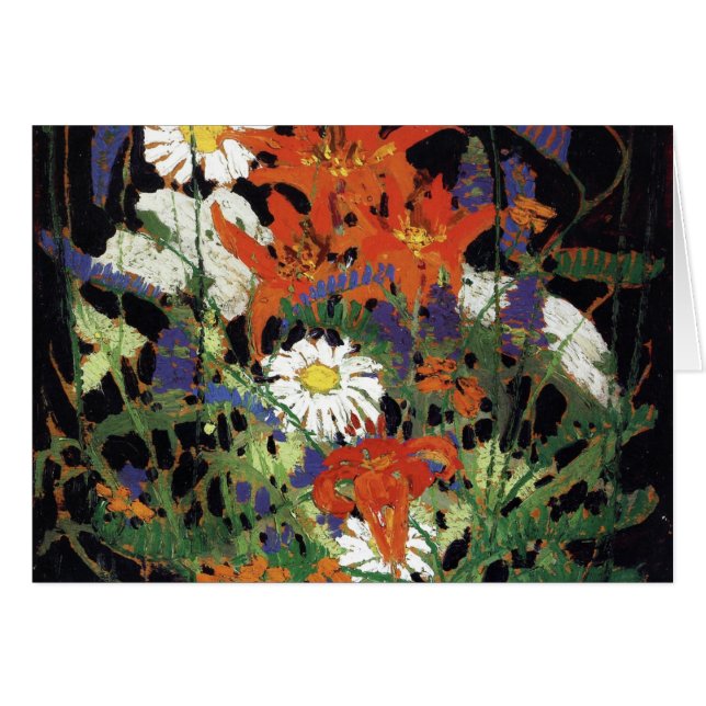 Thomson - Marguerites, Wood Lilies and Vetch (Front Horizontal)
