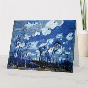 Thomson - Nocturne, The Birches, Card