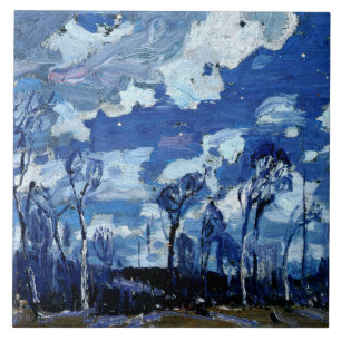 Thomson - Nocturne, The Birches, Tile