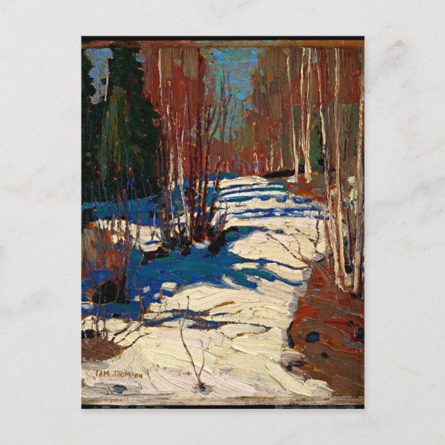 Thomson - Path behind Mowat Lodge-1917 Postcard (Front)