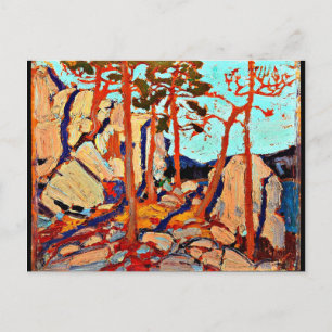 Thomson - Pine Cleft Rocks Postcard