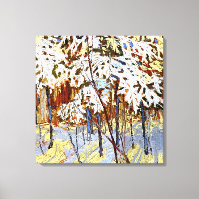 Thomson - Snow-covered Trees Canvas Print (Front)