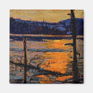 Thomson - Sunset, Canoe Lake Magnet
