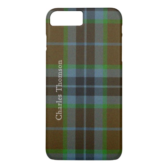 Thomson Tartan Plaid iPhone 7 Plus Case (Back)