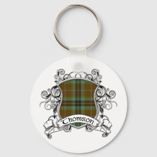 Thomson Tartan Shield Key Ring