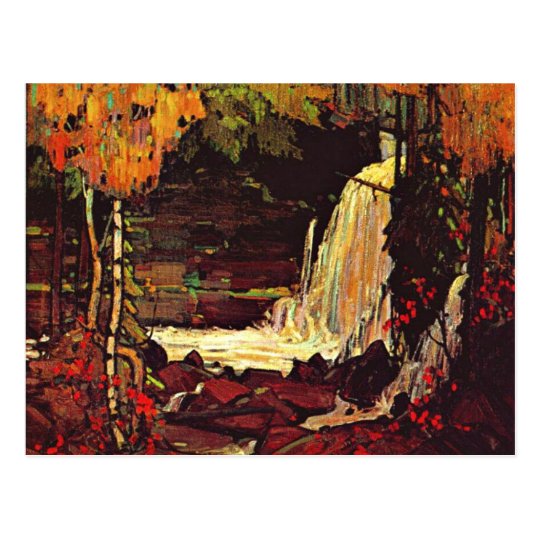 Thomson - Woodland Waterfall Postcard