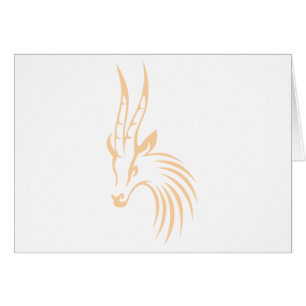 Thomson's Gazelle in Swish Drawing Style