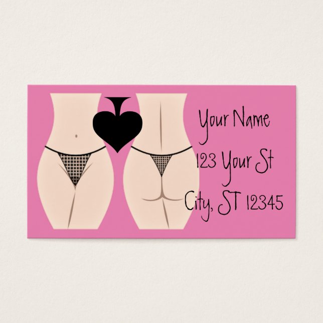 Thong Panty Spade Thunder_Cove (Front)