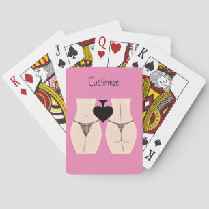 Thong Panty Spade Thunder_Cove Playing Cards