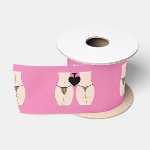 Thong Panty Spade Thunder_Cove Satin Ribbon